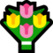 Bouquet emoji on Microsoft